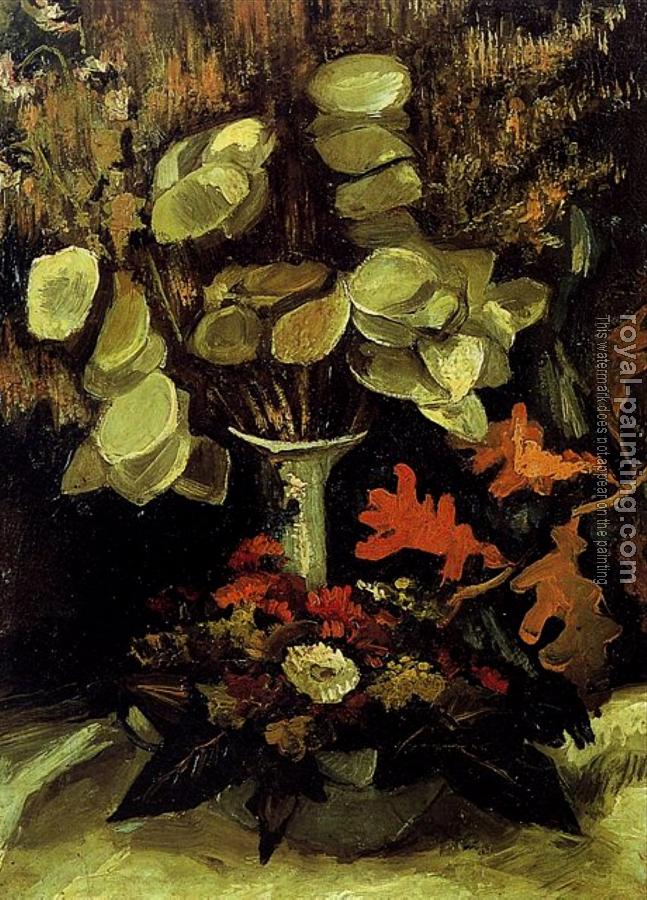 Vincent Van Gogh : Vase with Honesty